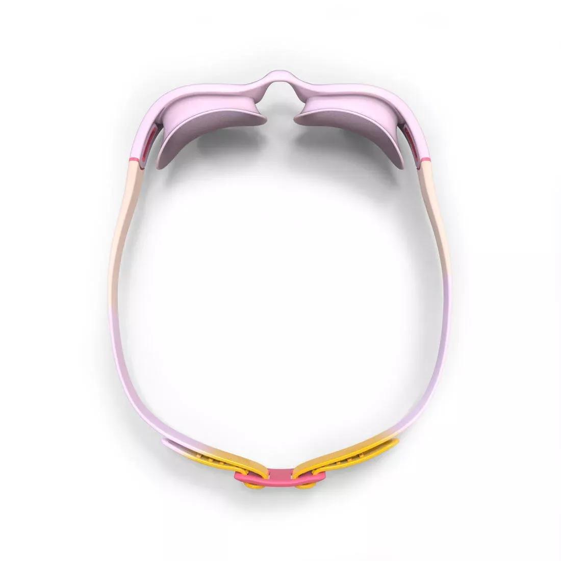 Swimming Goggles - Soft 100 - Size S Clear Lenses, Light Mauve, No Color, large image number 11