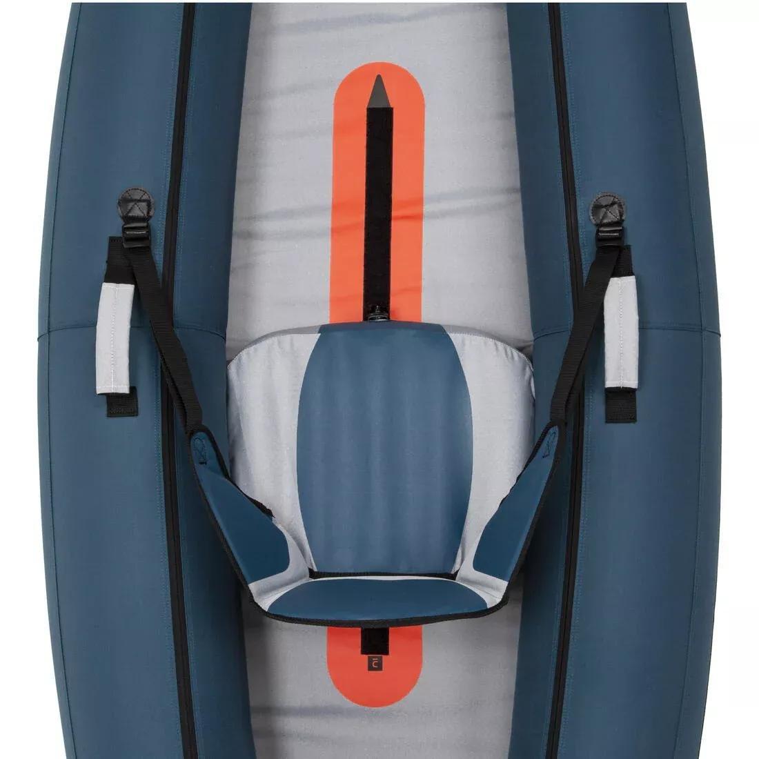 Inflatable 1 Person Kayak, Blue, No Color, medium
