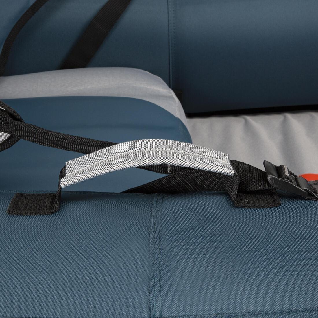 Inflatable 1 Person Kayak, Blue, No Color, medium