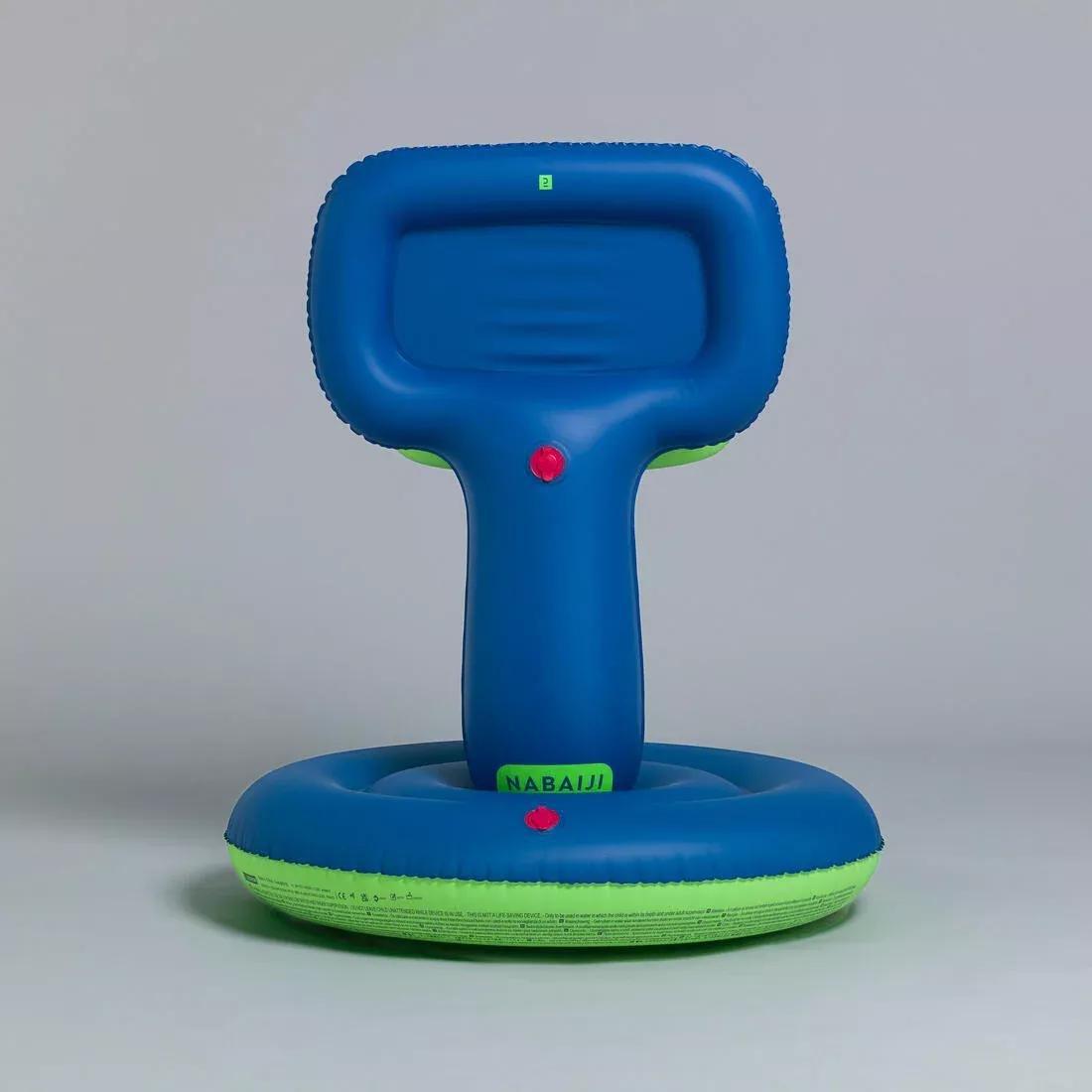 Swimming Pool Basketball Basket, Prussian Blue, No Color, large image number 3