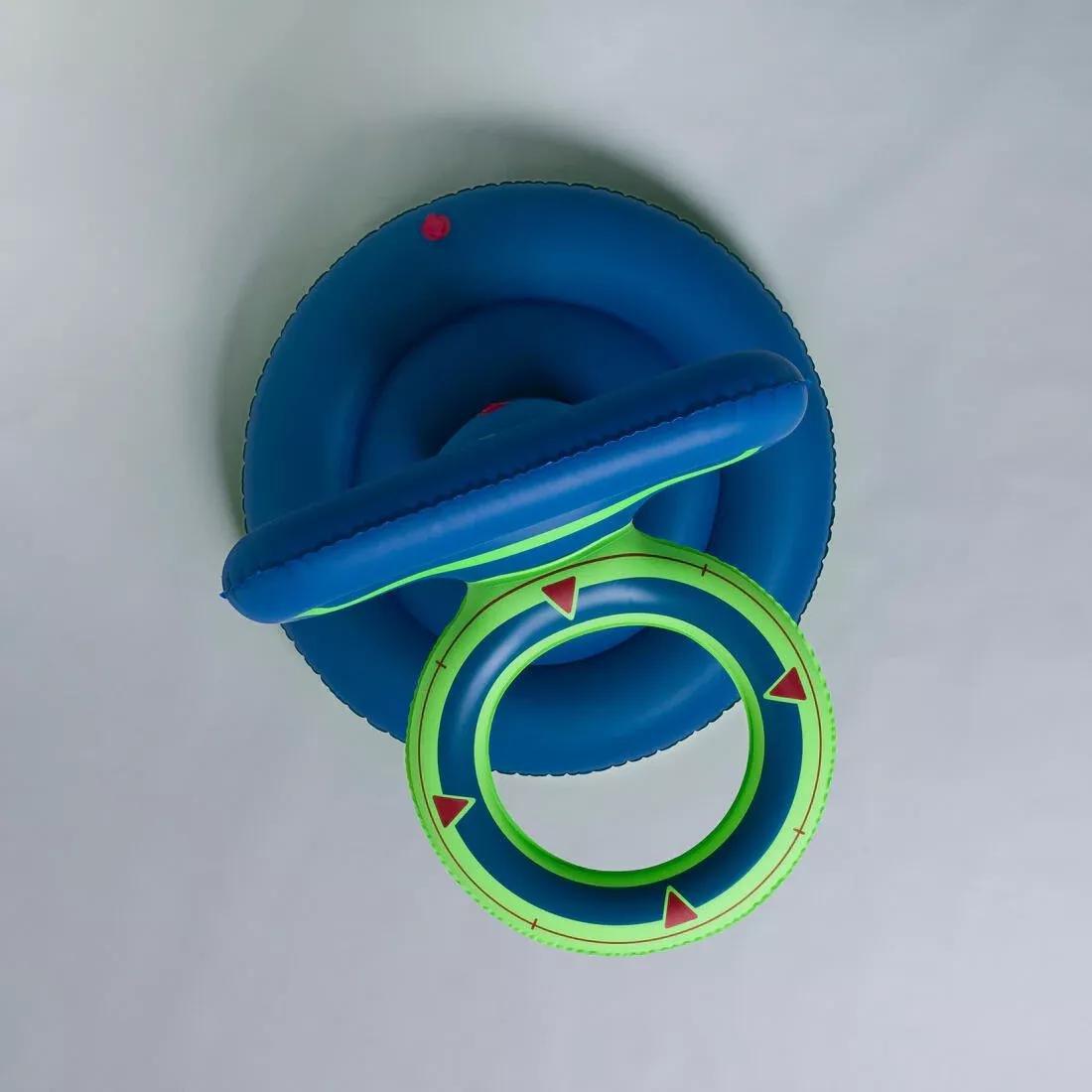 Swimming Pool Basketball Basket, Prussian Blue, No Color, large image number 4