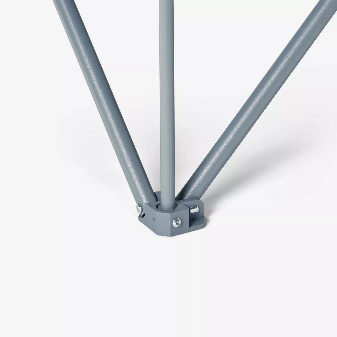 Extra-Wide, Comfortable Folding Camping Chair - With Armrests, Blue, No Color, large image number 5