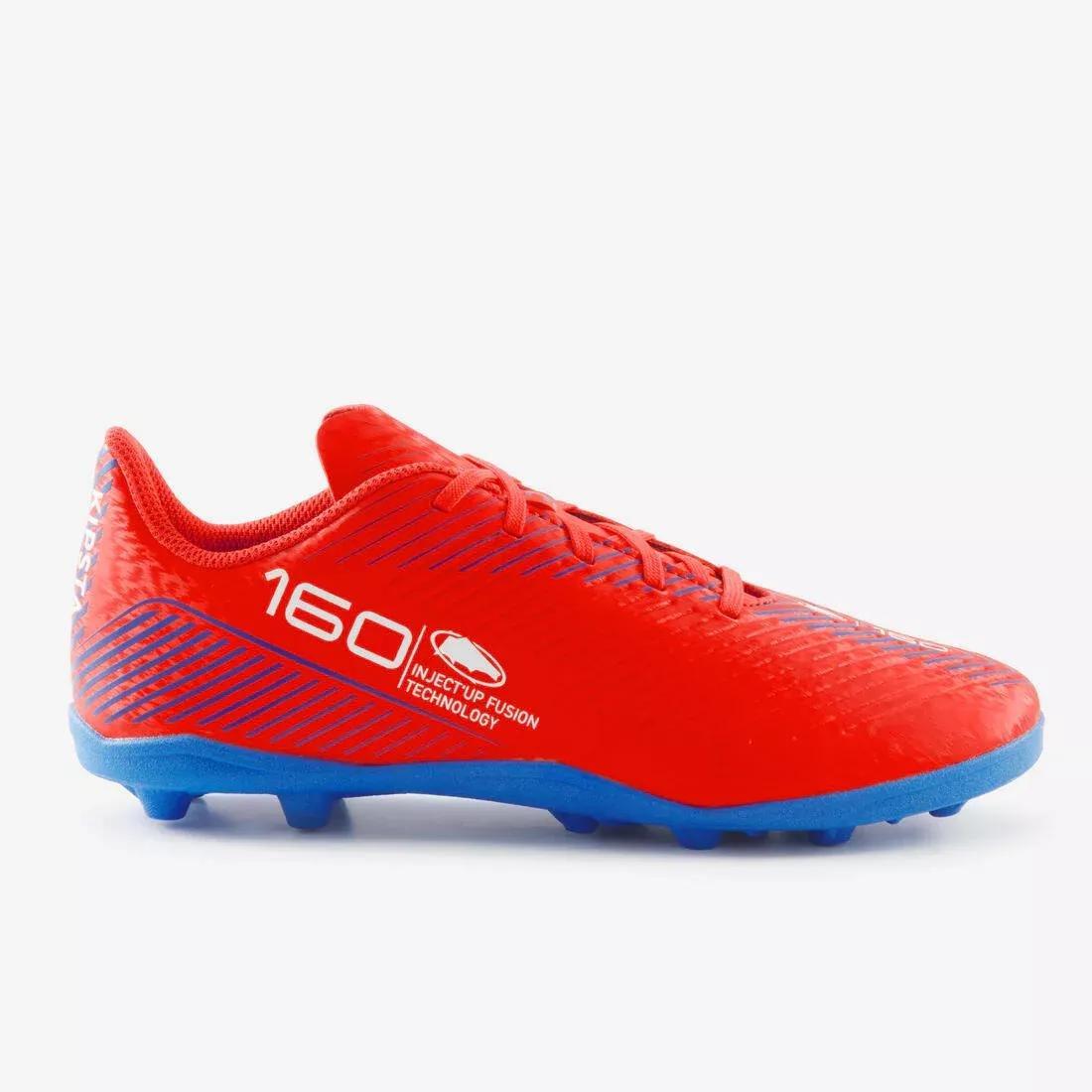 Unisex Sports Shoes AGILITY 160 FG, Red, , large image number 2