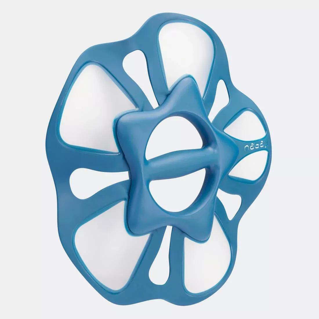 Pair Of Aquafit Pullpush Dumbbells Flower L, Blue, No Color, large image number 10