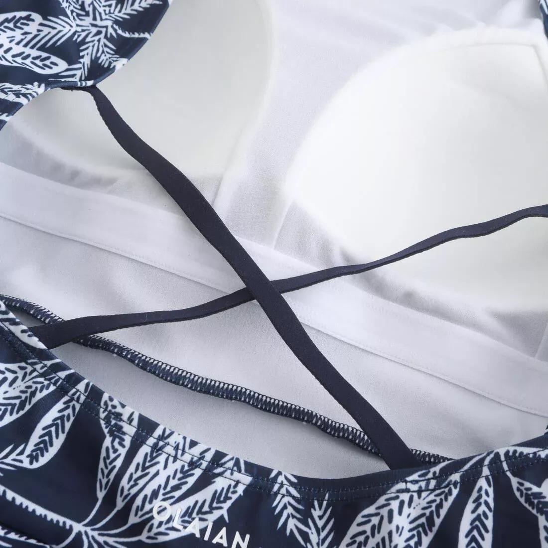 Women 1-Piece Skirt Swimsuit - CN Amber, White, No Color, large image number 5
