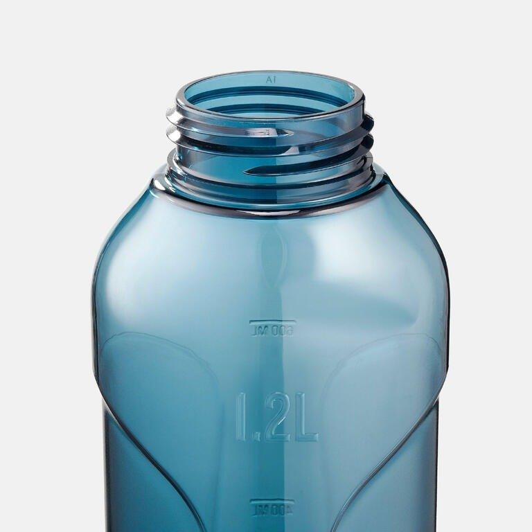 Mountain Hiking 1.2L Quick Opening Cap Water Bottle - MH500 Tritan, BLUE, No Color, large image number 3