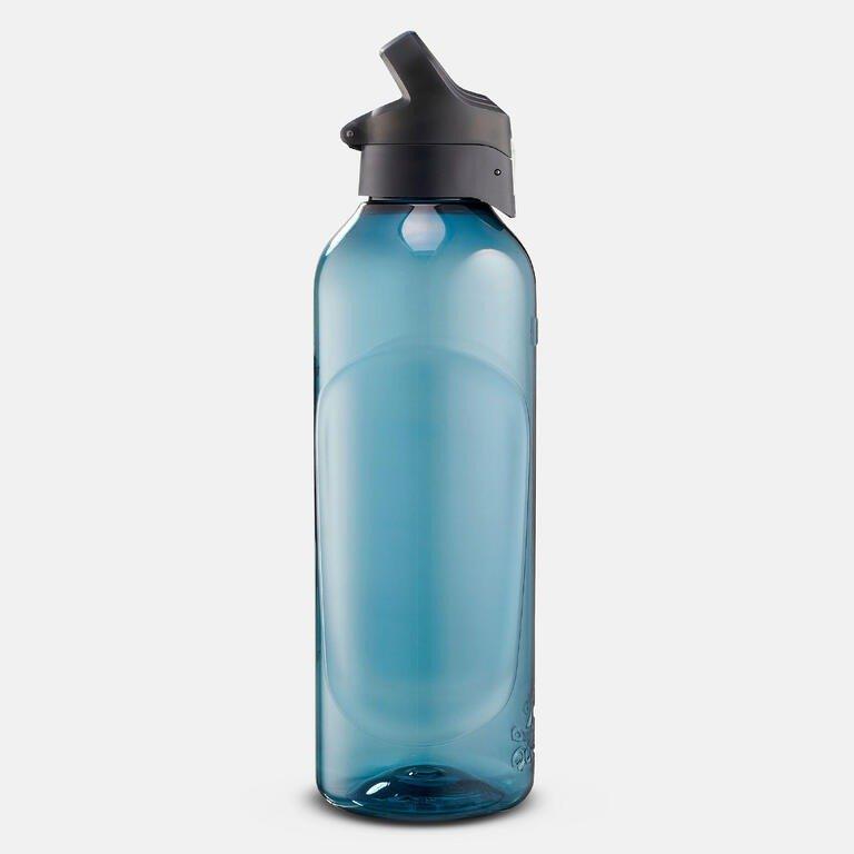 Mountain Hiking 1.2L Quick Opening Cap Water Bottle - MH500 Tritan, BLUE, No Color, large image number 4