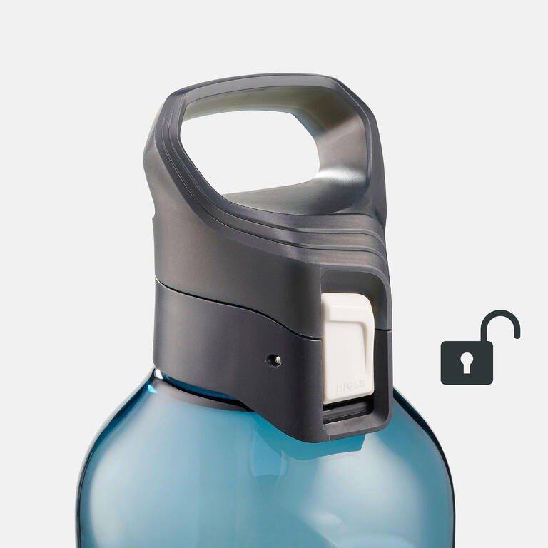 Mountain Hiking 1.2L Quick Opening Cap Water Bottle - MH500 Tritan, BLUE, No Color, large image number 7