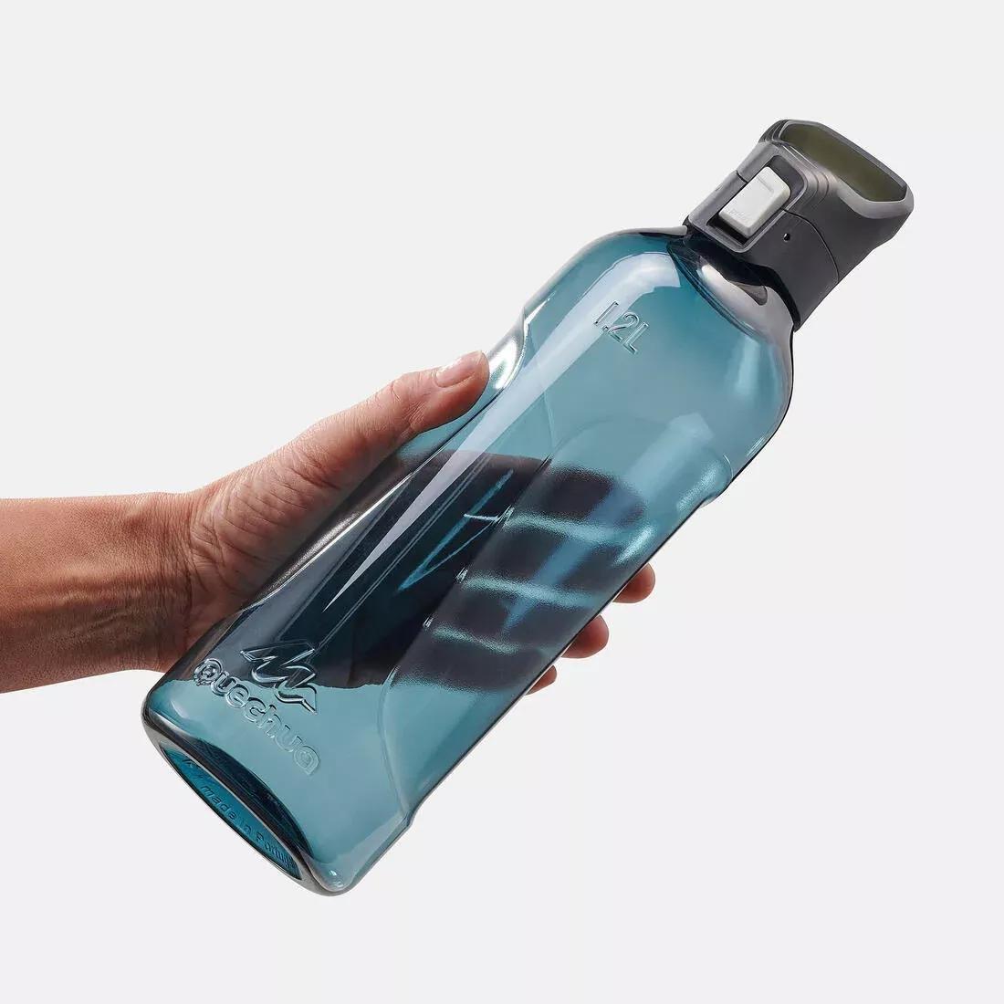 Mountain Hiking 1.2L Quick Opening Cap Water Bottle - MH500 Tritan, BLUE, No Color, large image number 11