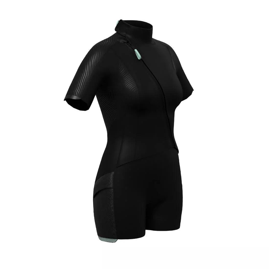 Women Swimwear Neoprene Shorty, 2M, , large image number 13