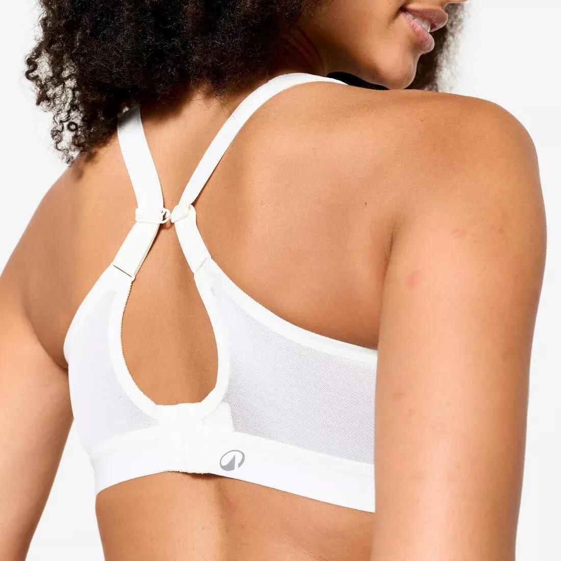 Women High Support Convertible Strap Sports Bra, Black, No Color, large image number 4