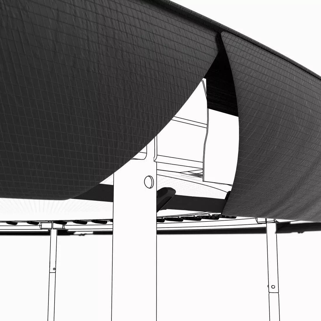 Protective Cover For Trampoline 240, Black, 5401_000, large image number 3