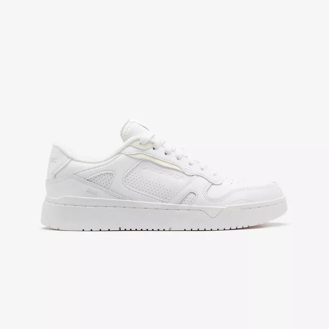 Men Leather Trainers - CJ80, White, No Color, large image number 12