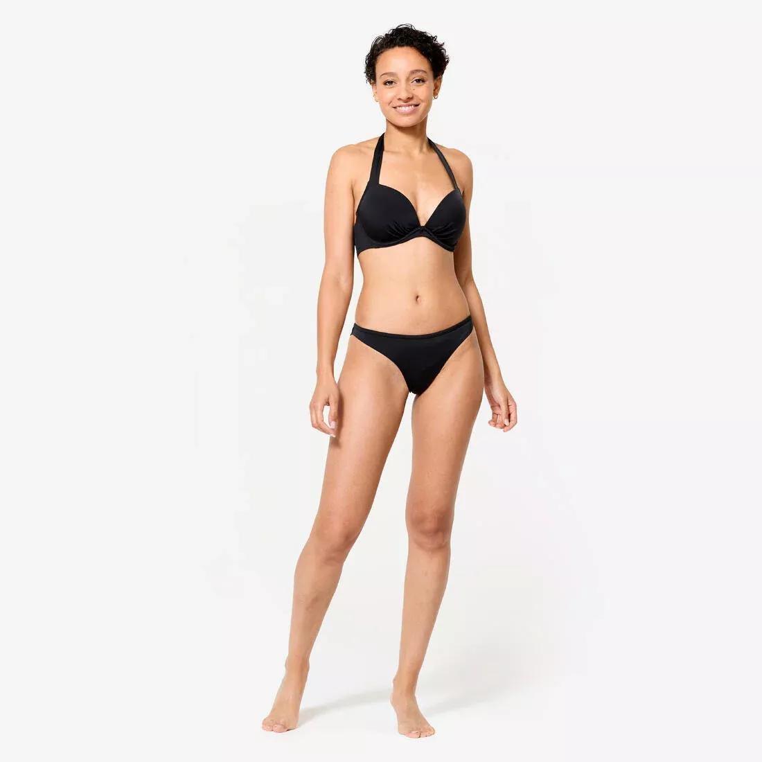 Women tanga swimsuit bottoms, Beige, No Color, large image number 1
