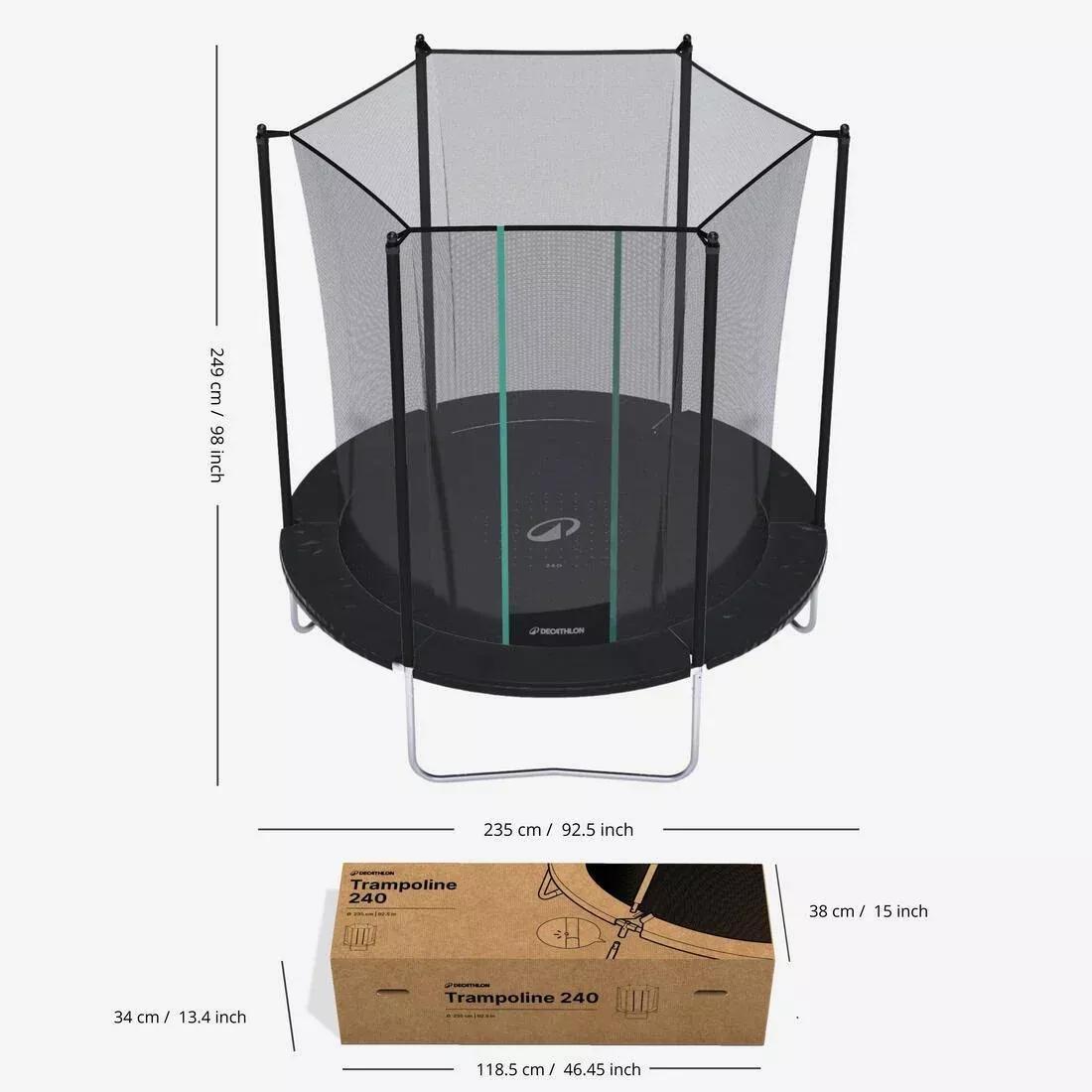 DOMYOS Trampoline 240, 5401_000, large image number 2