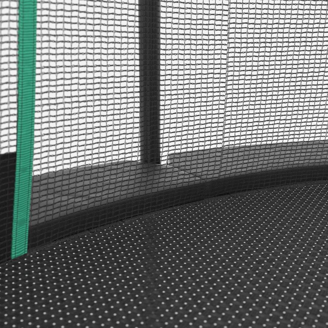 Trampoline 300 With Netting - Tool-Free Design, Grey, No Color, large image number 6