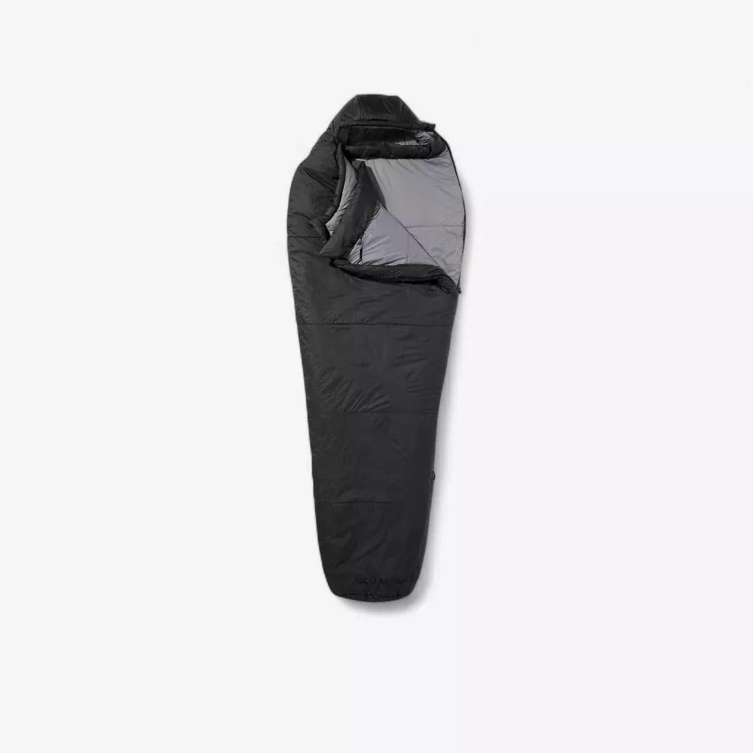 HONEY YELLOW Trekking Sleeping Bag MT500 5?�C Synthetic, , large image number 1