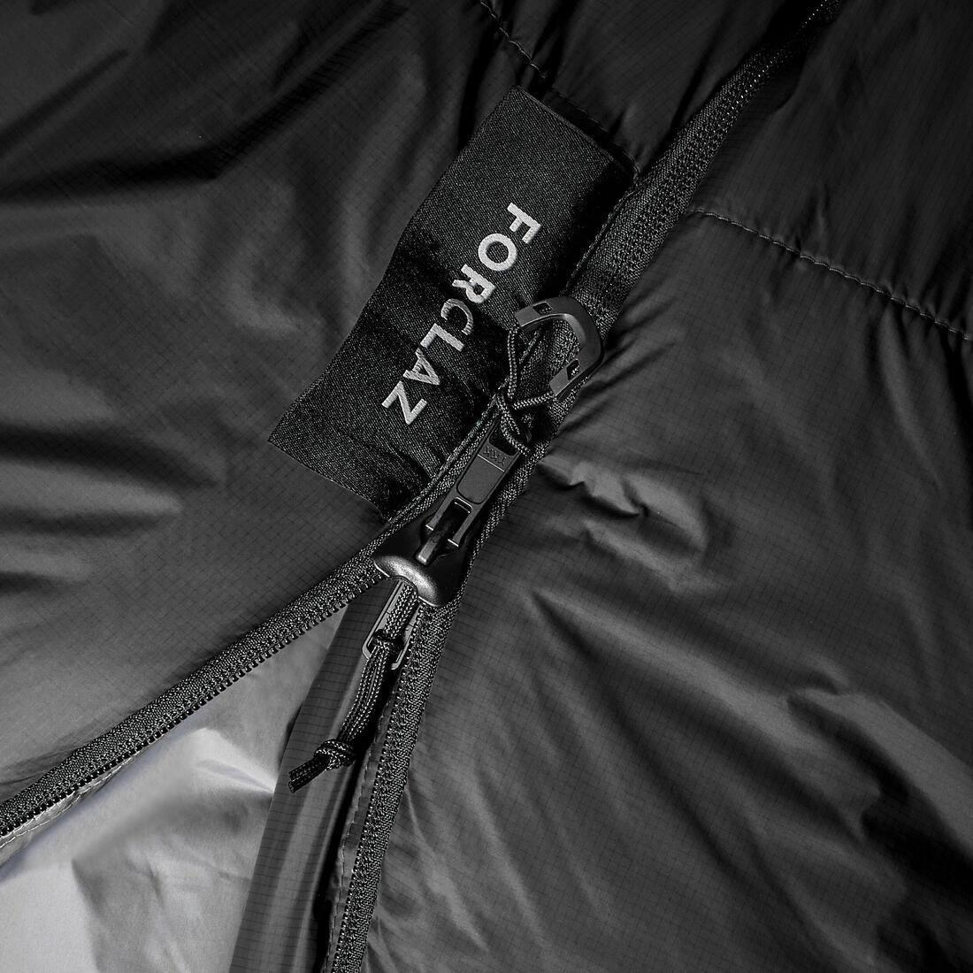HONEY YELLOW Trekking Sleeping Bag MT500 5آ&deg;C Synthetic, 5401_000, large image number 5