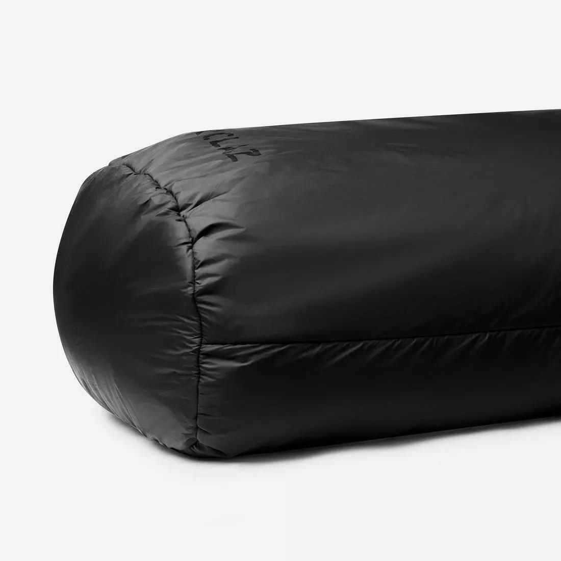 HONEY YELLOW Trekking Sleeping Bag MT500 5?�C Synthetic, , large image number 6