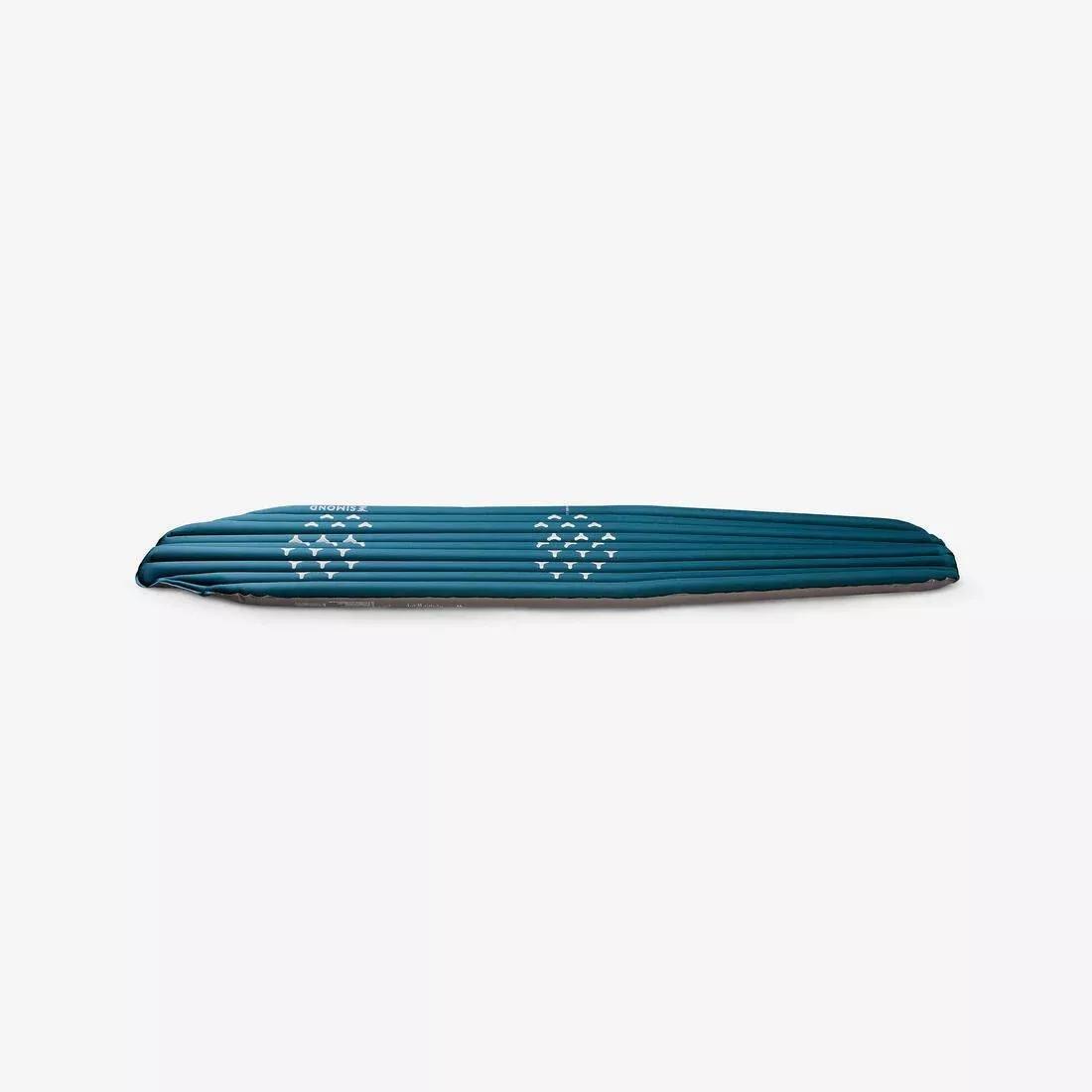 Inflatable Trekking Mattress - Mt500 Air Xl - 195 X 60 Cm - 1 Person, Blue, No Color, large image number 4