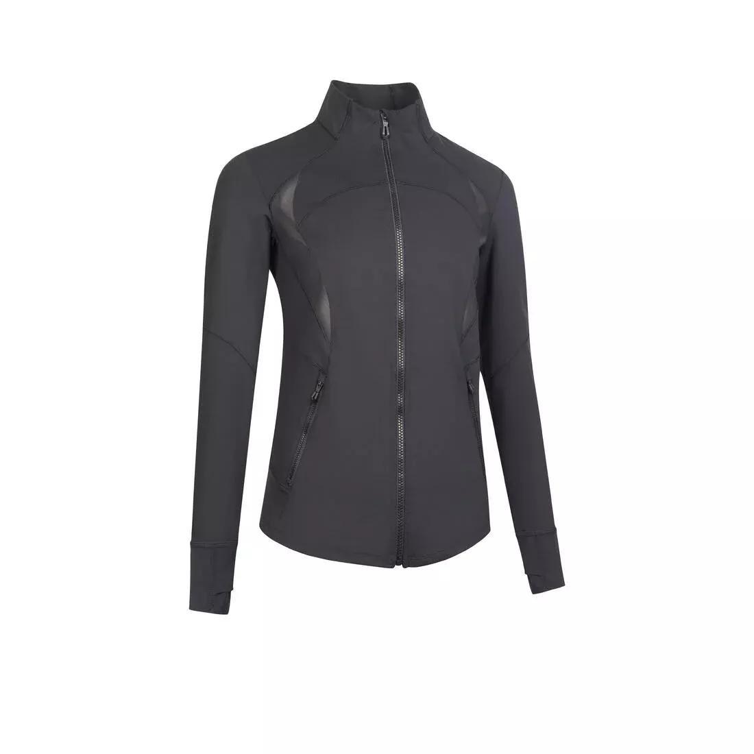 Women Training Ventilated Jacket - 900, Black, No Color, large image number 5