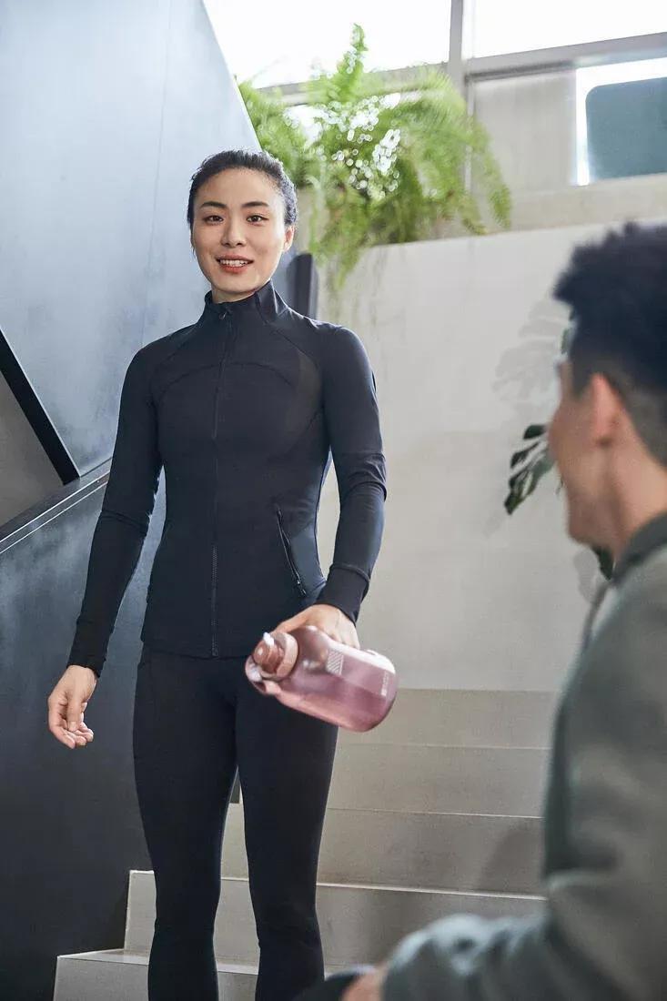 Women Training Ventilated Jacket - 900, Black, No Color, large image number 6