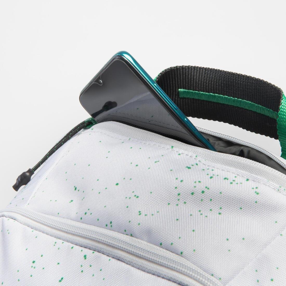 SNOWFLAKE BLUE 25L Basketball Backpack NBA 500 - Orange/New York Knicks, No Color, large image number 1