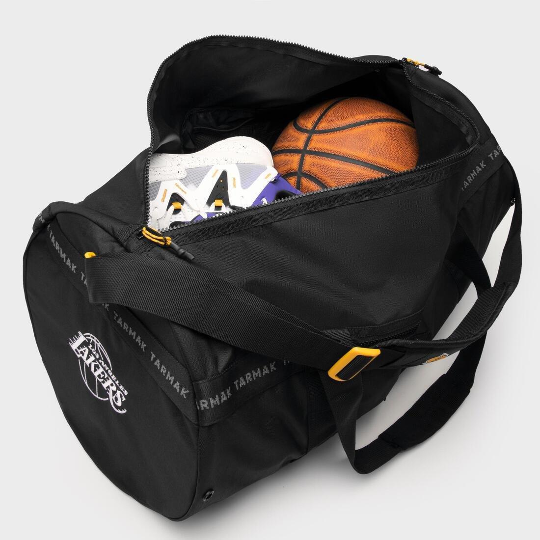 Basketball Sports Bag Nba Lakers, Black, No Color, large image number 3