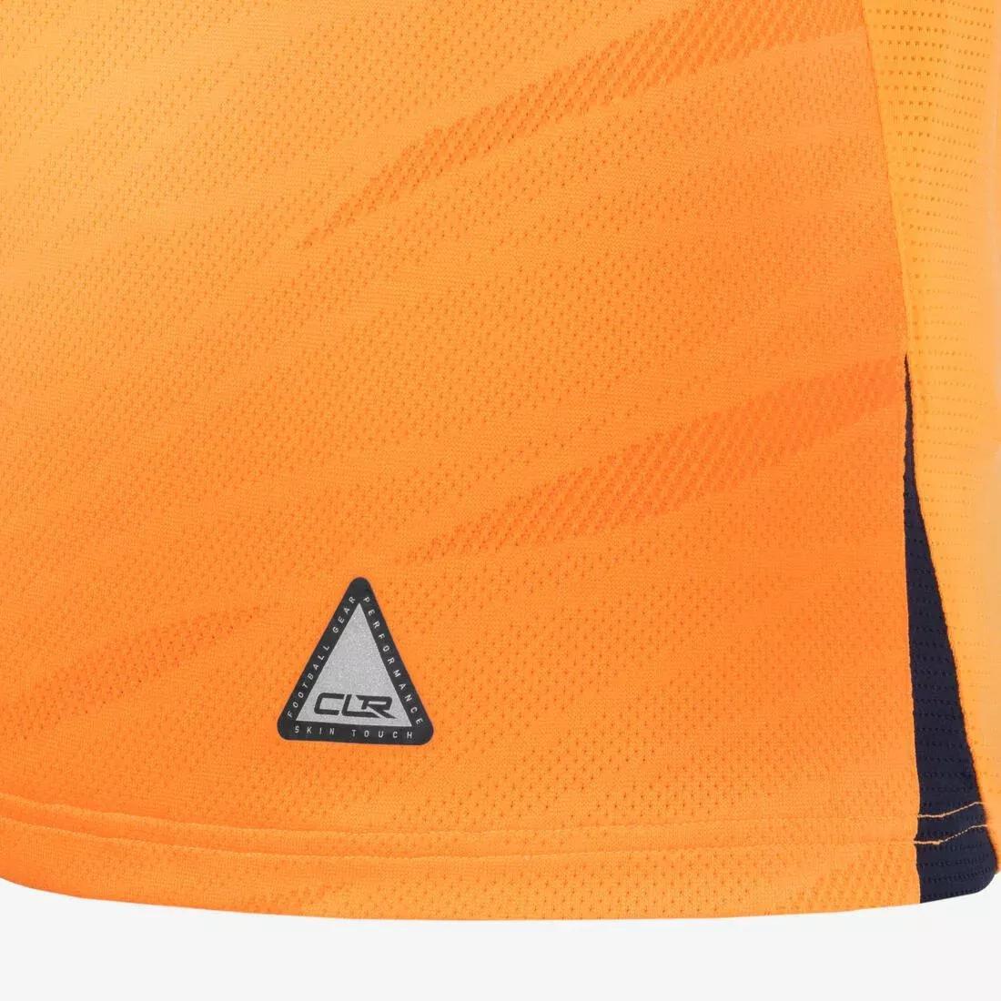 Adult Short-Sleeved Football Shirt - CLR, Orange, No Color, large image number 7