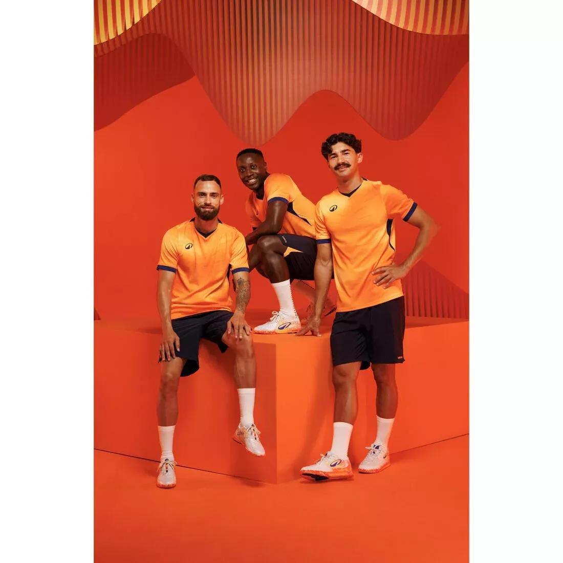 Adult Short-Sleeved Football Shirt - CLR, Orange, No Color, large image number 9