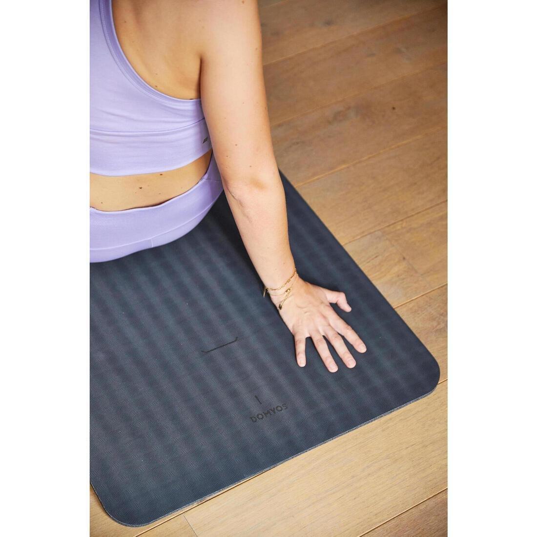 10 mm Durable Fitness Mat, silver grey, No Color, large image number 9