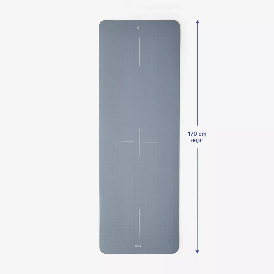 8 mm Durable And Grippy Fitness Mat, Green, No Color, large image number 6