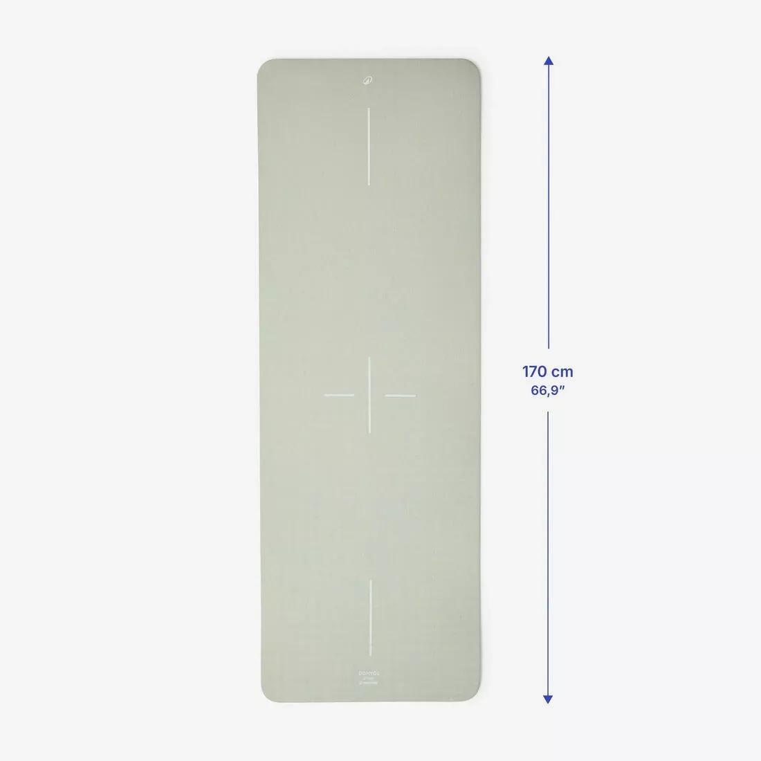 8 mm Durable And Grippy Fitness Mat, Green, No Color, large image number 12