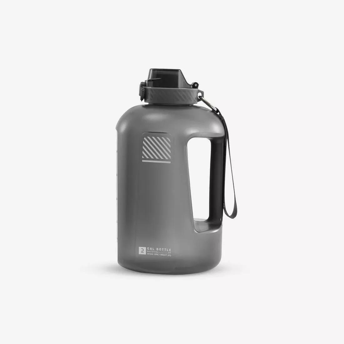 Bodybuilding Gallon Bottle 2.2L, Grey, No Color, large image number 0