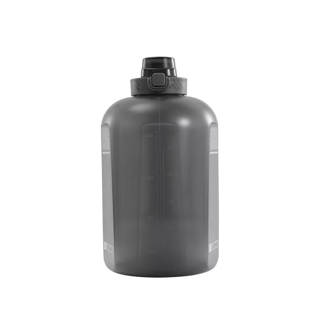 Bodybuilding Gallon Bottle 2.2L, Grey, No Color, large image number 1