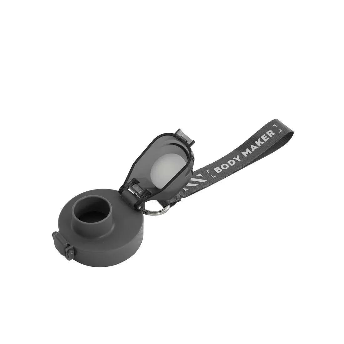 Bodybuilding Gallon Bottle 2.2L, Grey, No Color, large image number 4