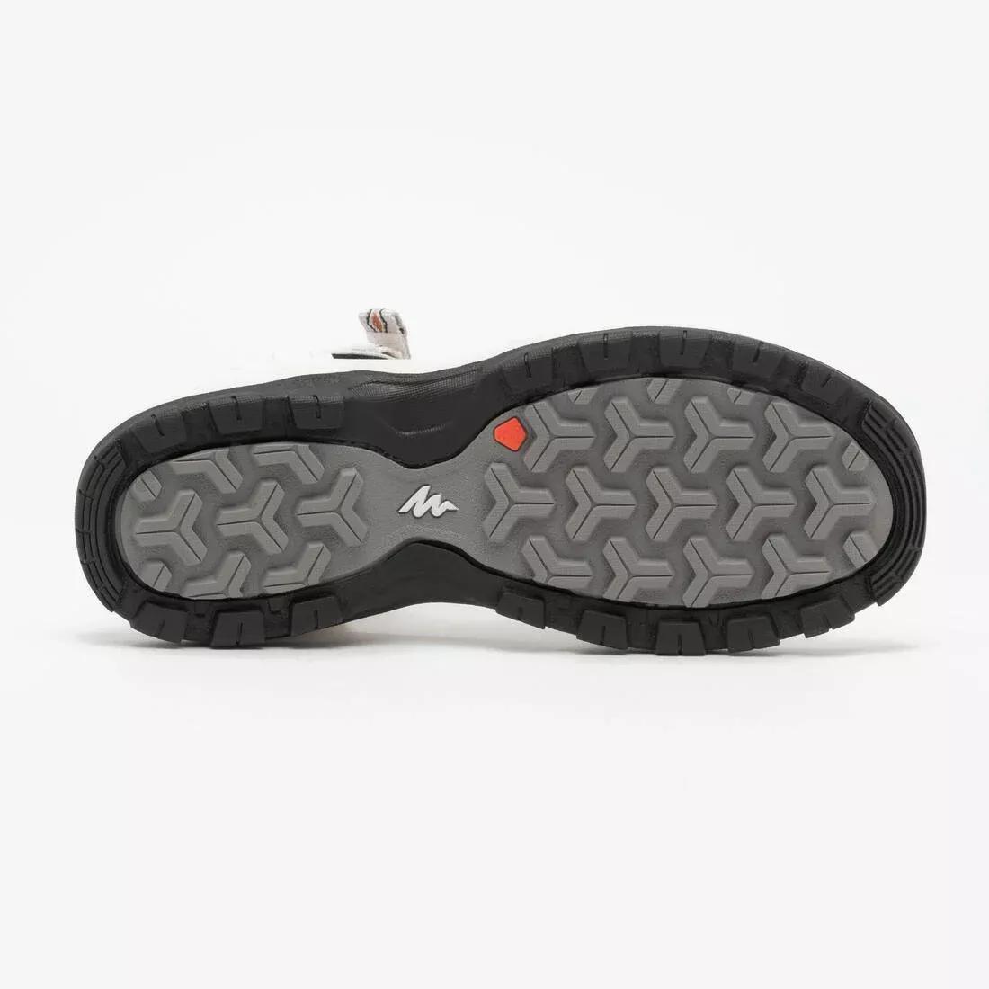 Women Hiking Sandals - NH500, Orange, No Color, large image number 3