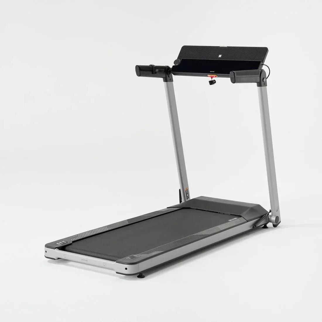 Folding Treadmill 14 km/h COMPACT RUN100 - with Decathlon Warranty, No Color, medium
