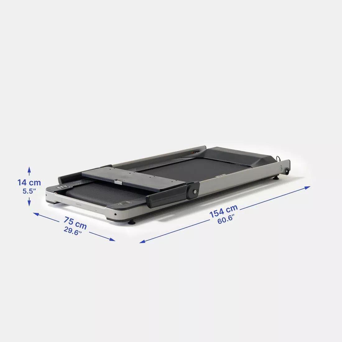 14 km/h Foldable & Compact Treadmill Run 100, No Color, large image number 3