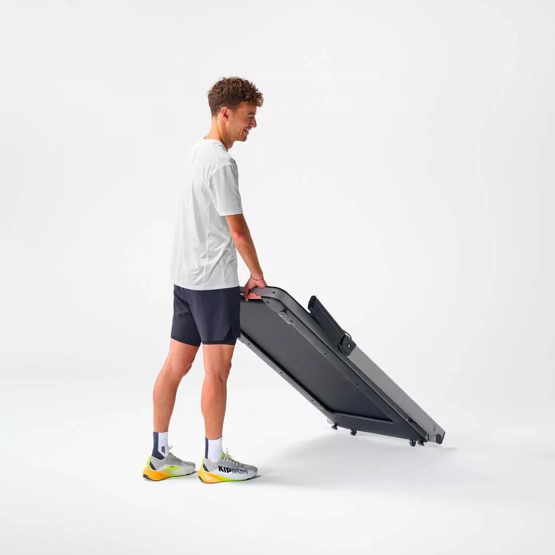 14 km/h Foldable & Compact Treadmill Run 100, No Color, large image number 8