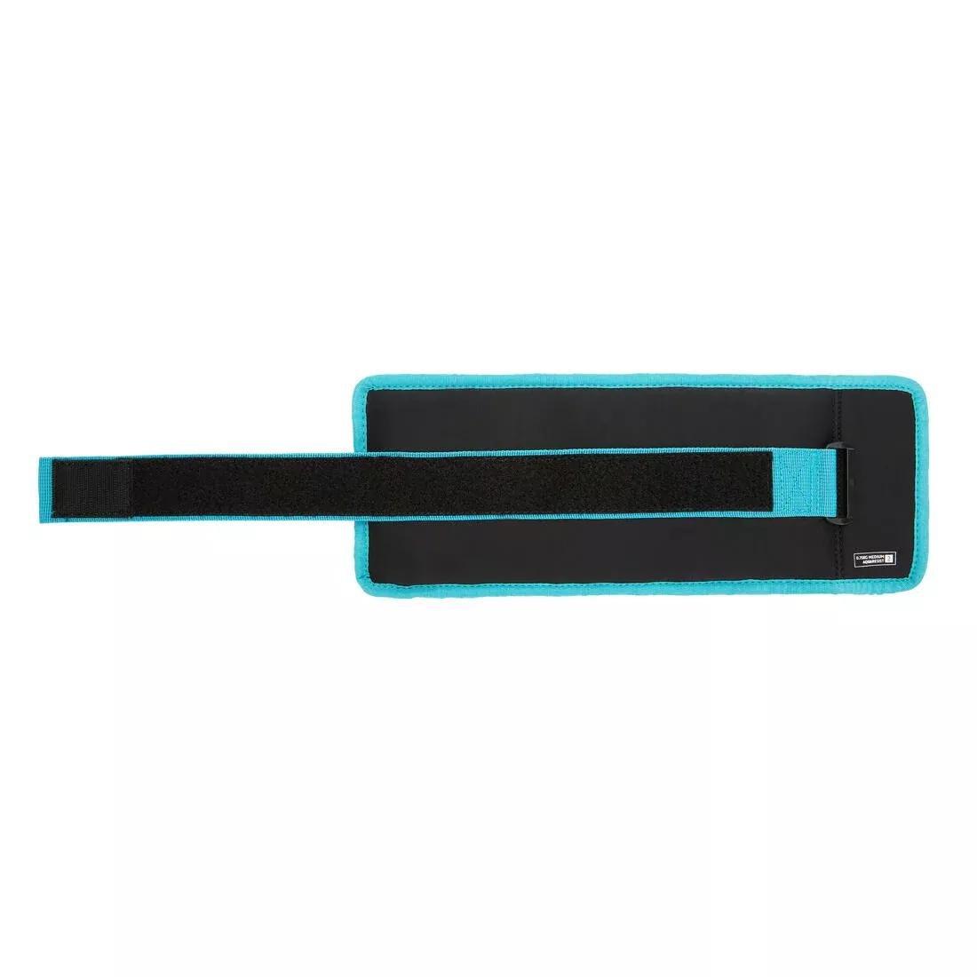 Aquafitness Weighted Wristbands With Buckle 2X0.75 Kg, Blue, No Color, large image number 9