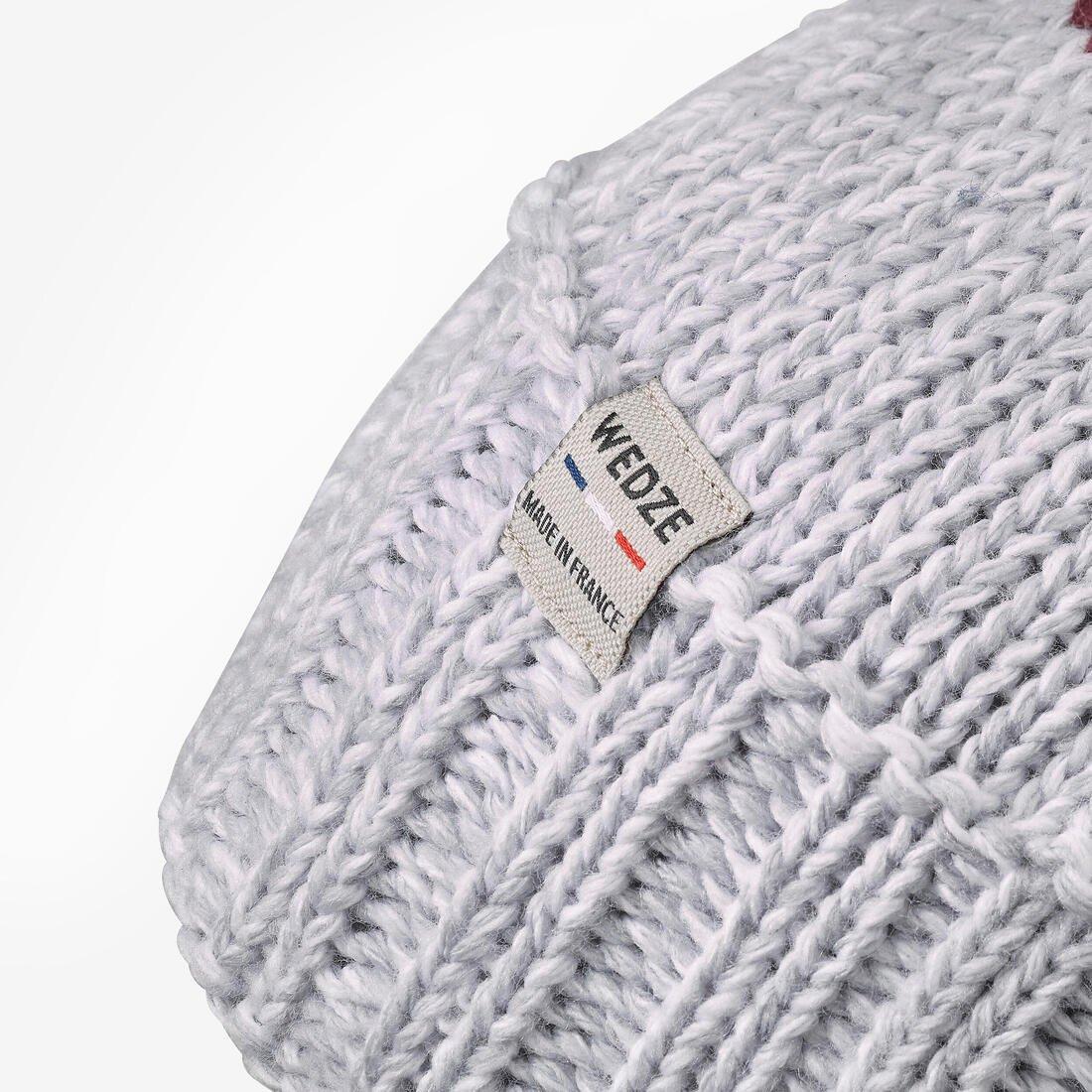 Adults Bobble Beanie Hat - Grand Nord FR 500, Green, No Color, large image number 2