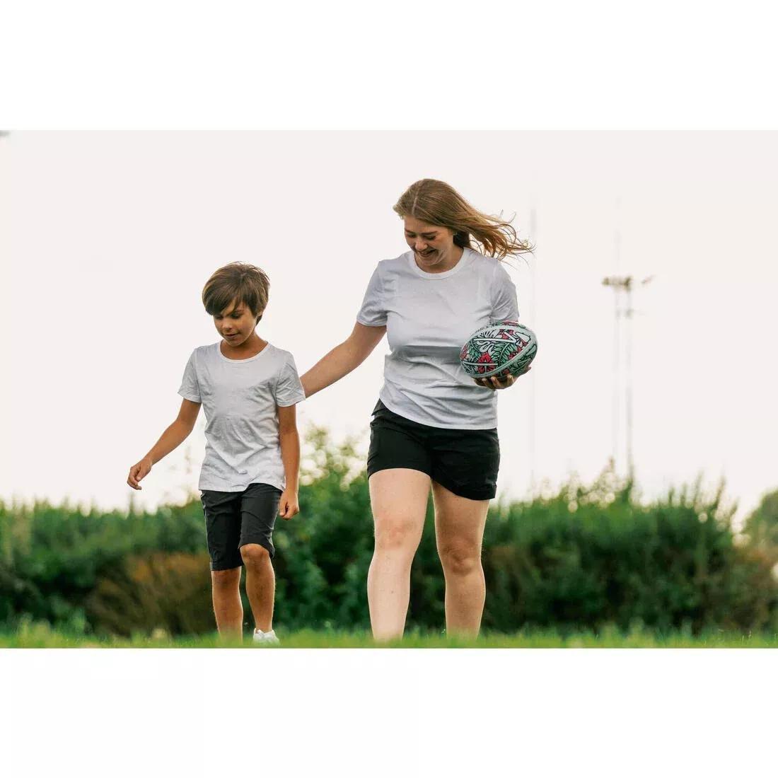 Size 3 Beach Rugby Ball, Multicolour, No Color, large image number 7