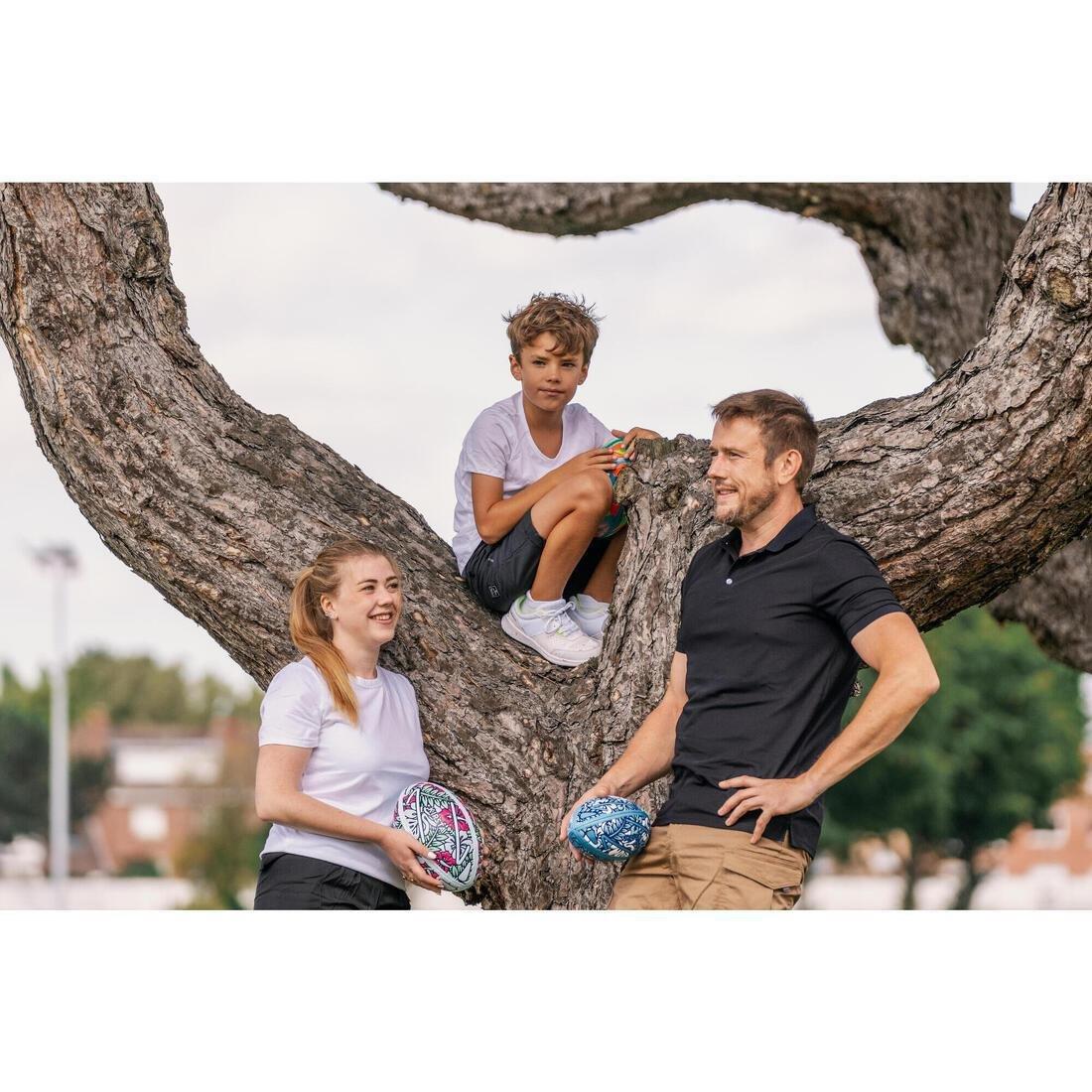 Size 3 Beach Rugby Ball, Multicolour, No Color, large image number 11