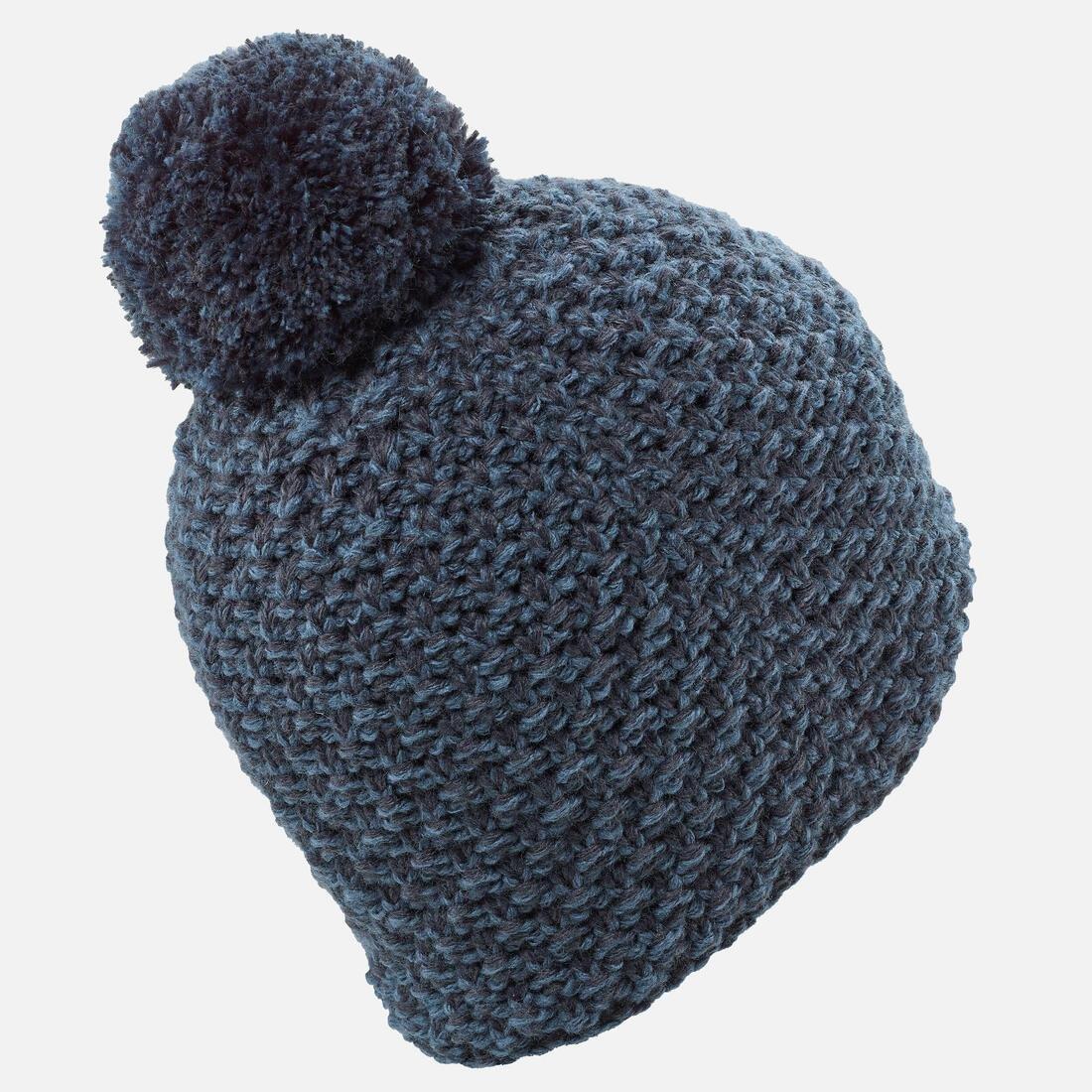 ABYSS BLUE KIDS' SKI HAT - MADE IN FRANCE - TIMELESS, No Color, large image number 4