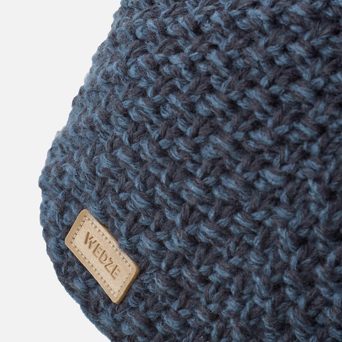 ABYSS BLUE KIDS' SKI HAT - MADE IN FRANCE - TIMELESS, No Color, large image number 6