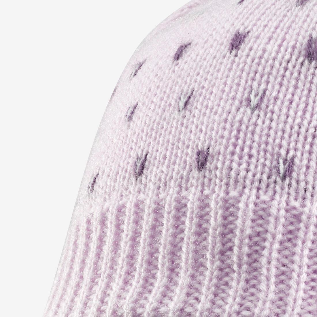 KIDS' SKI HAT - FLAP, light mauve, 5401_000, large image number 9