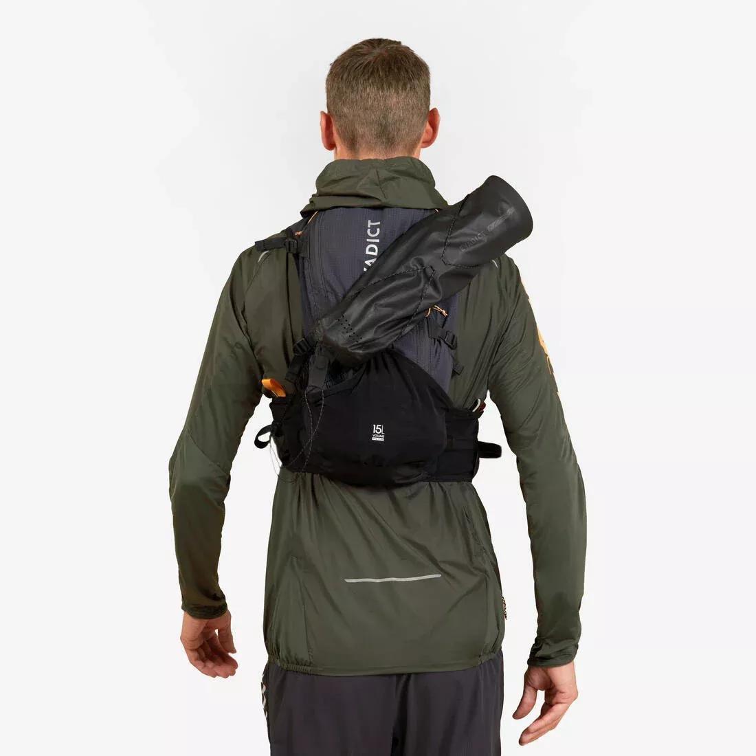 Ultra Trail Running Bag, Black/Bronze, , large image number 14