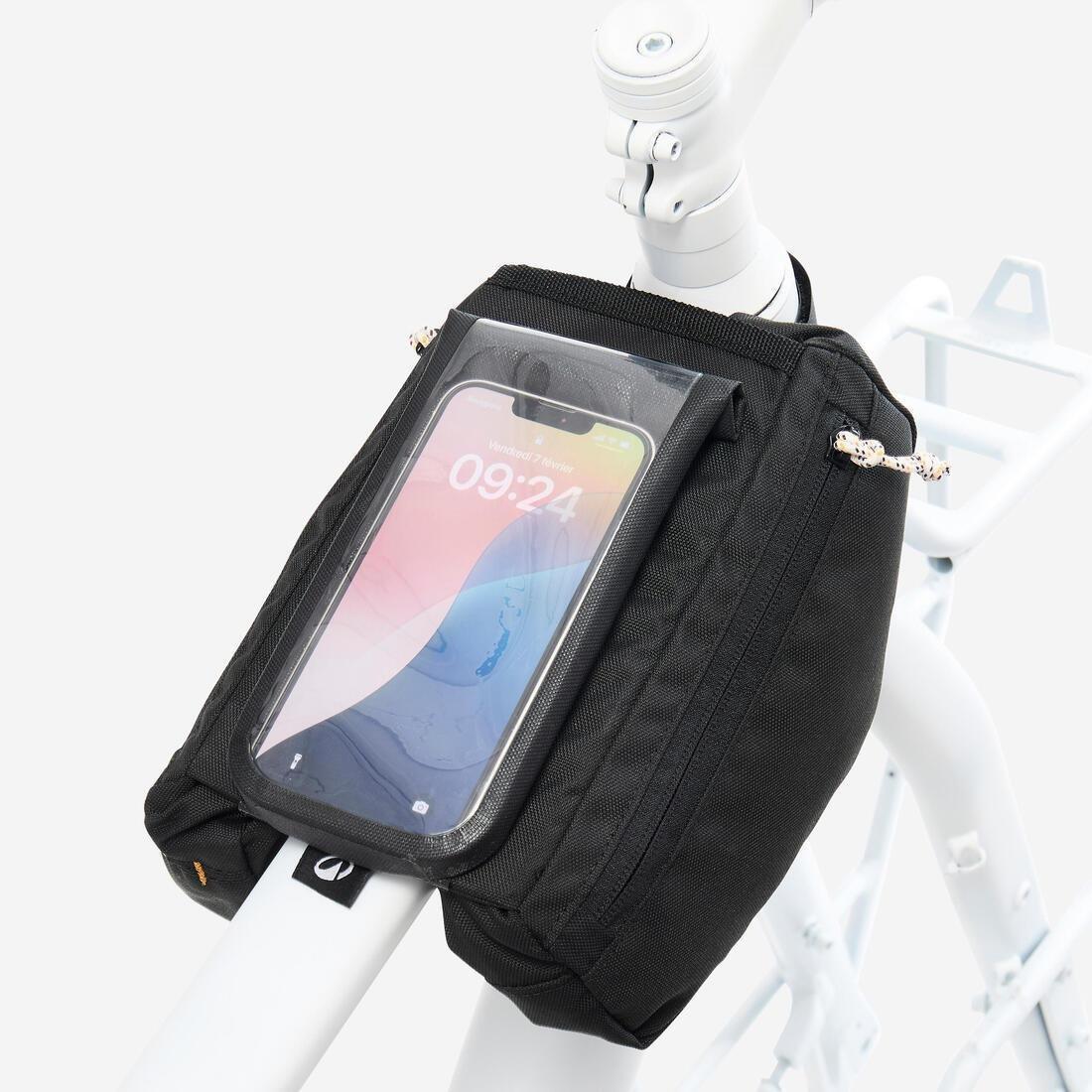 2X1L Smartphone Bike Frame Bag - Actv 100, Black, No Color, large image number 1