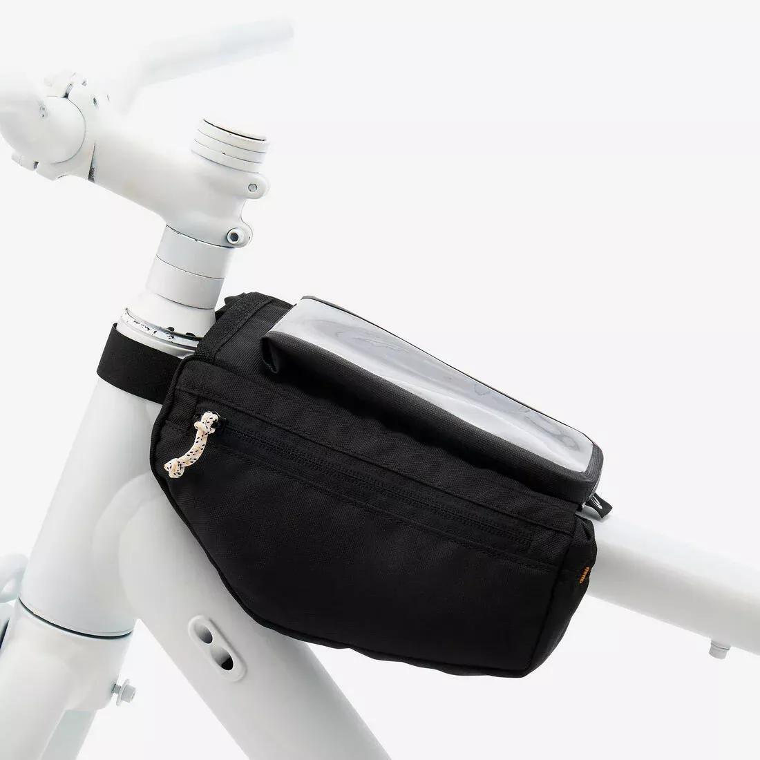 2X1L Smartphone Bike Frame Bag - Actv 100, Black, No Color, large image number 4